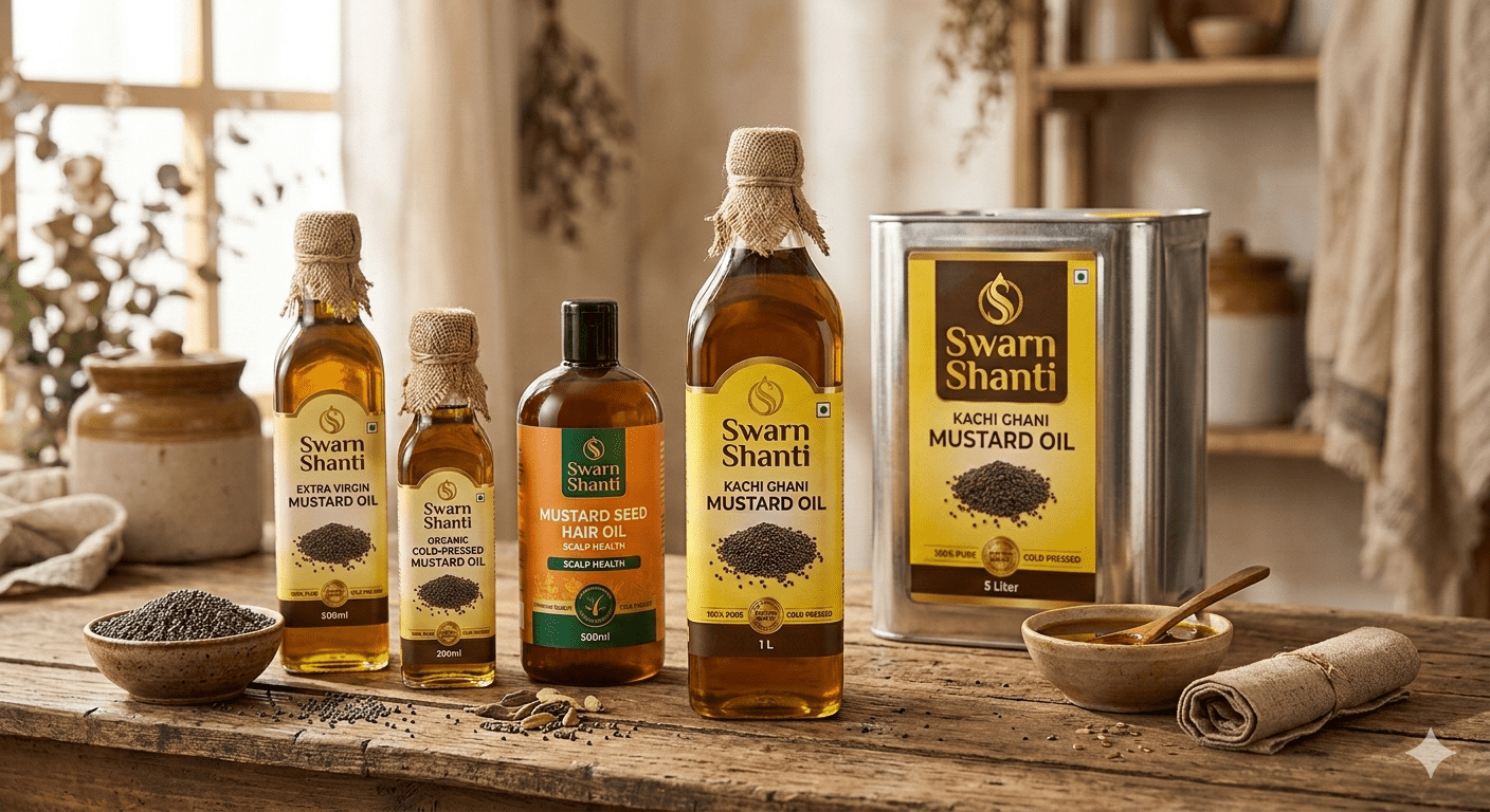 Mustard oil (Sarso Ka Tel) 1 Liter